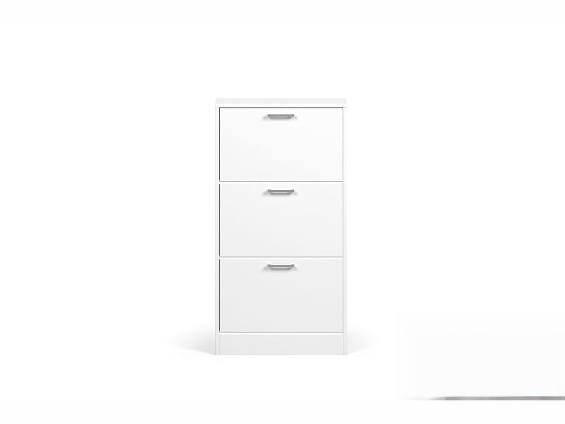 Schoenenkast 'Carini' 3 laden Wit — foto 6 van 8