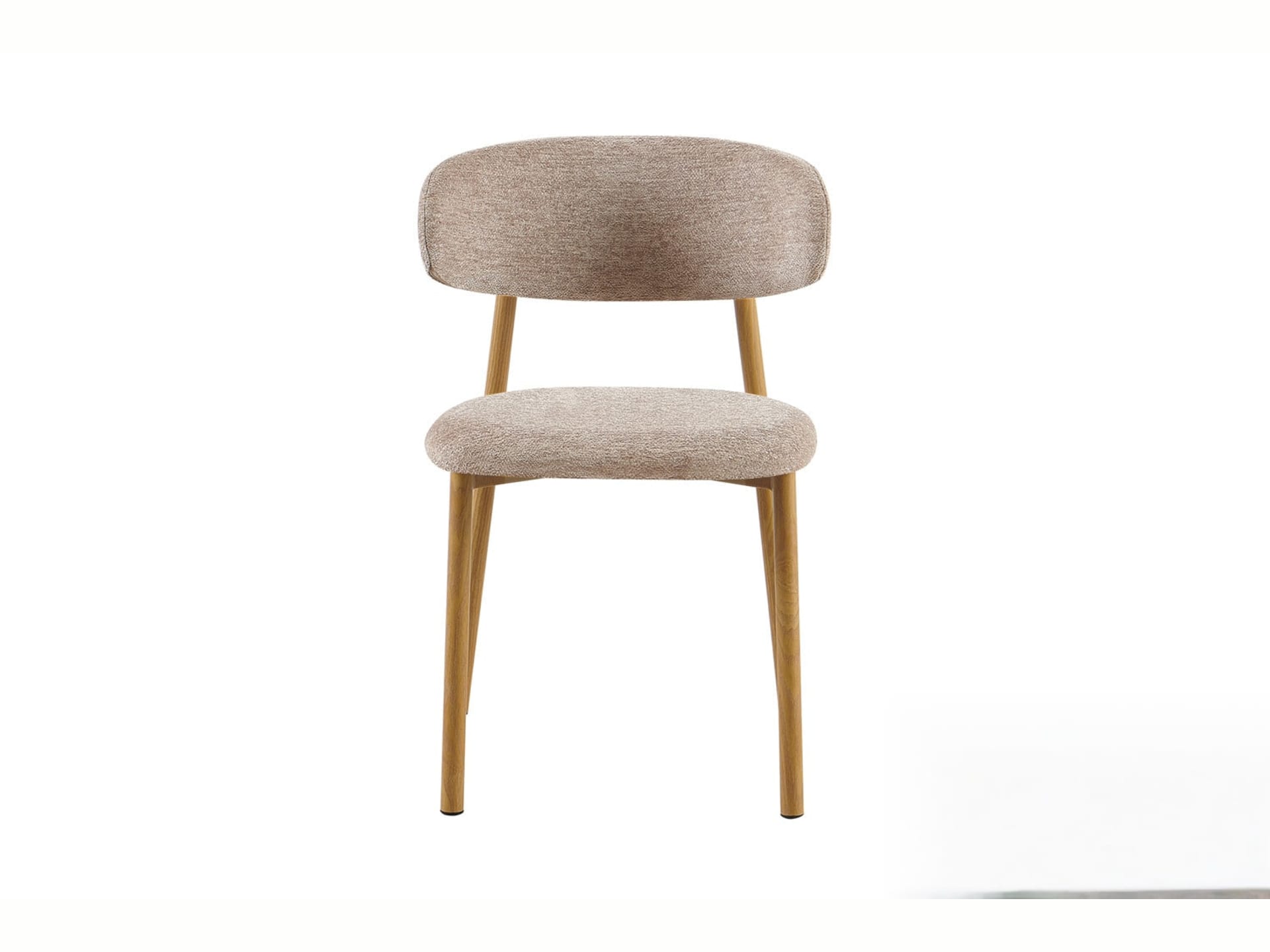 Stoel 'Coco' Naturel - Stof Fabb Raven 30 Zand — foto 1 van 4