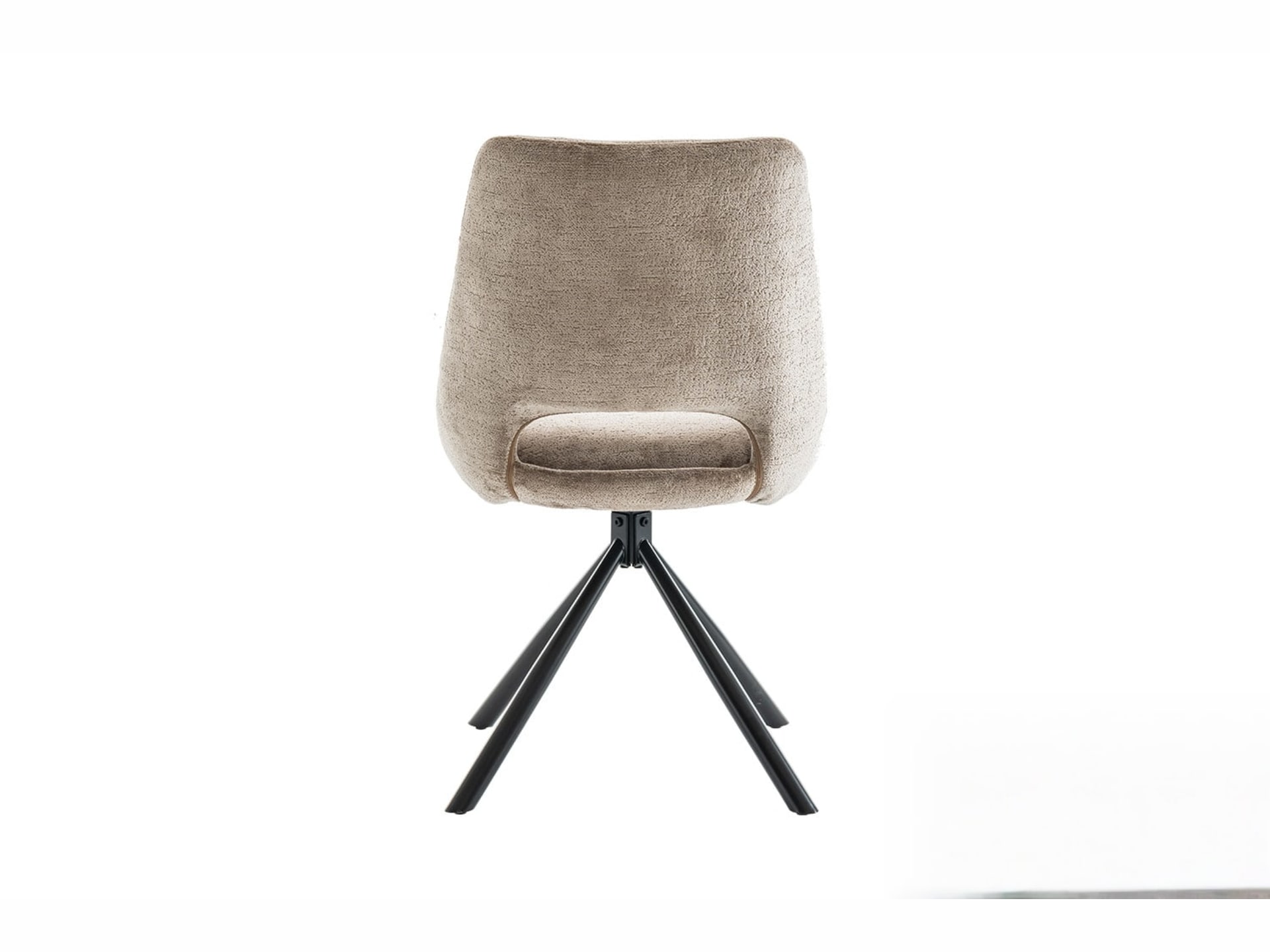 Stoel 'Dante' Stof Taupe — foto 3 van 5