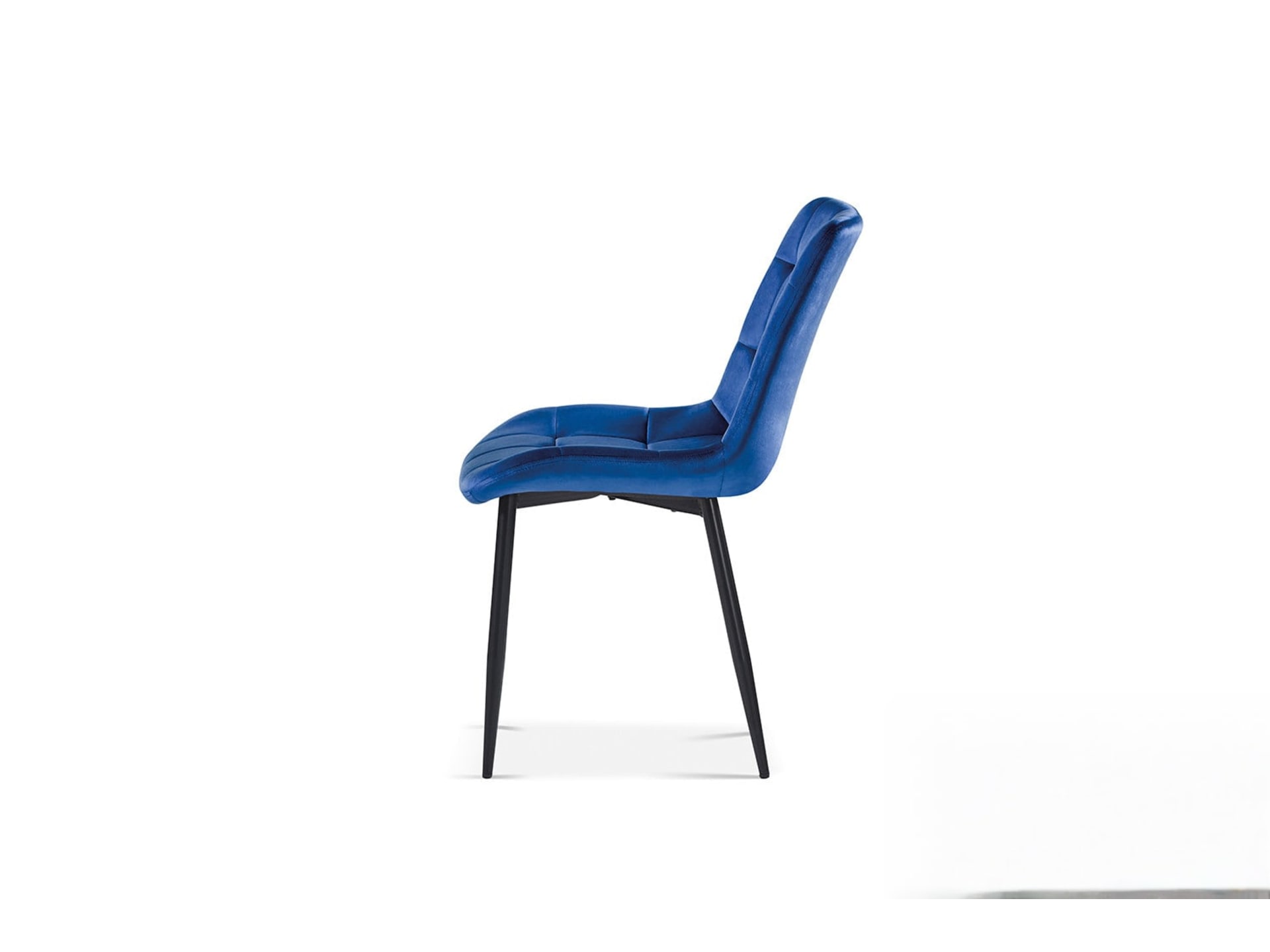 Stoel 'Juta' Fluweel Blauw — foto 3 van 4