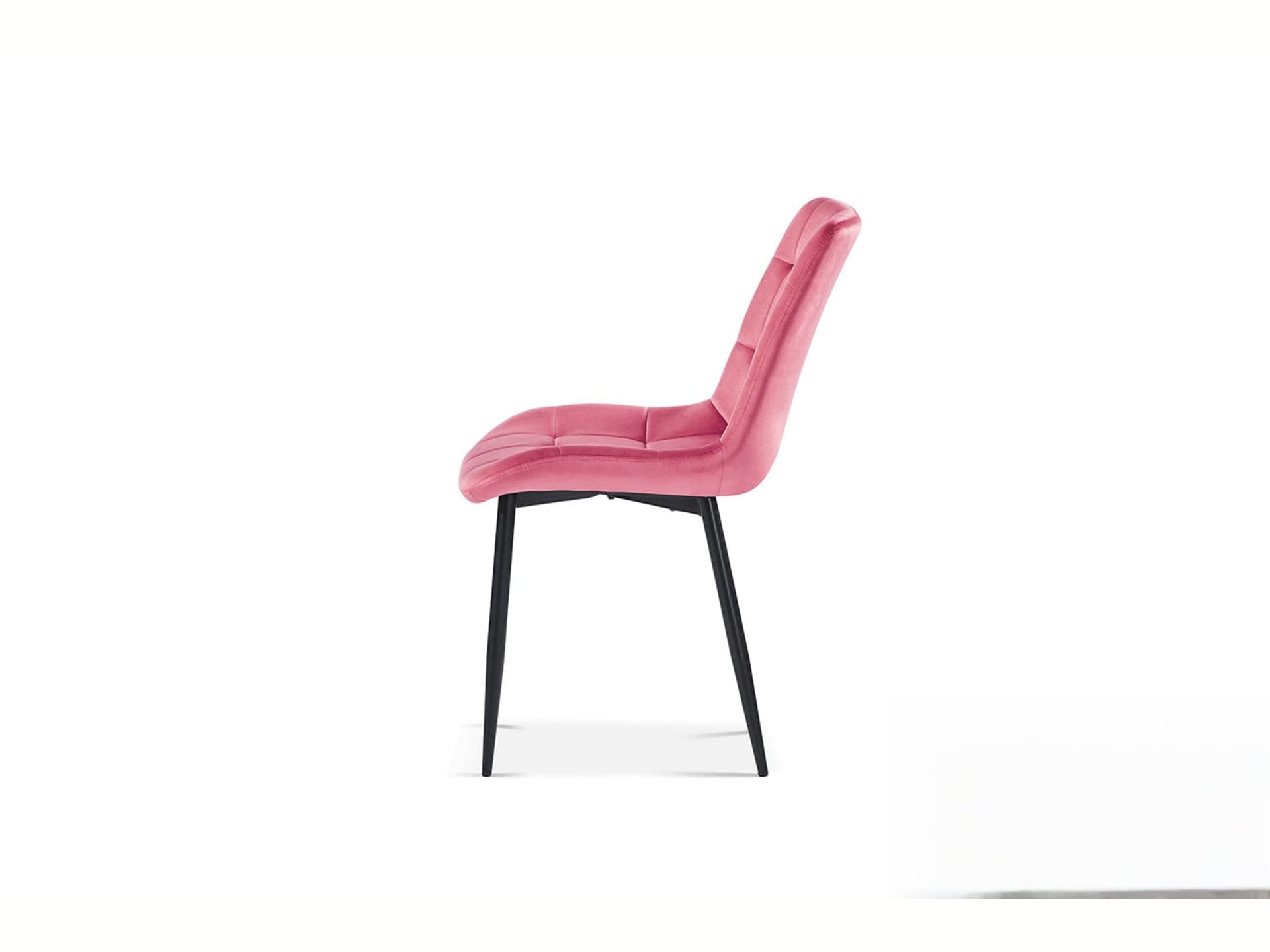 Stoel 'Juta' Fluweel Roze — foto 3 van 4