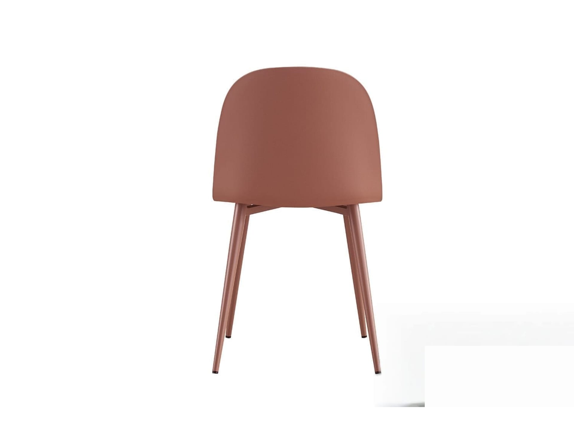 Stoel 'Jasmin' Zitting PP kussen PU Terracotta — foto 3 van 4