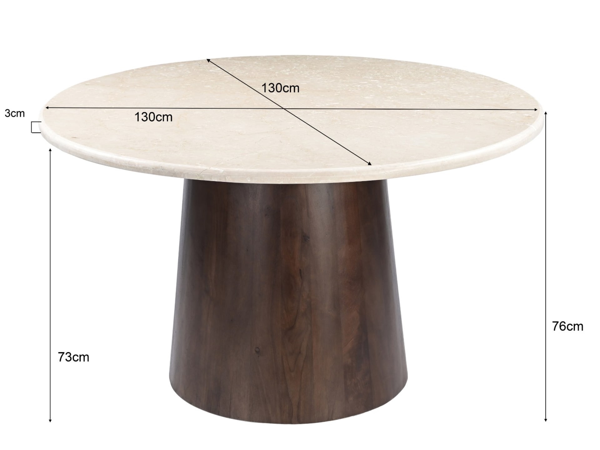Brix Bottecino Round 130cm — foto 5 van 5