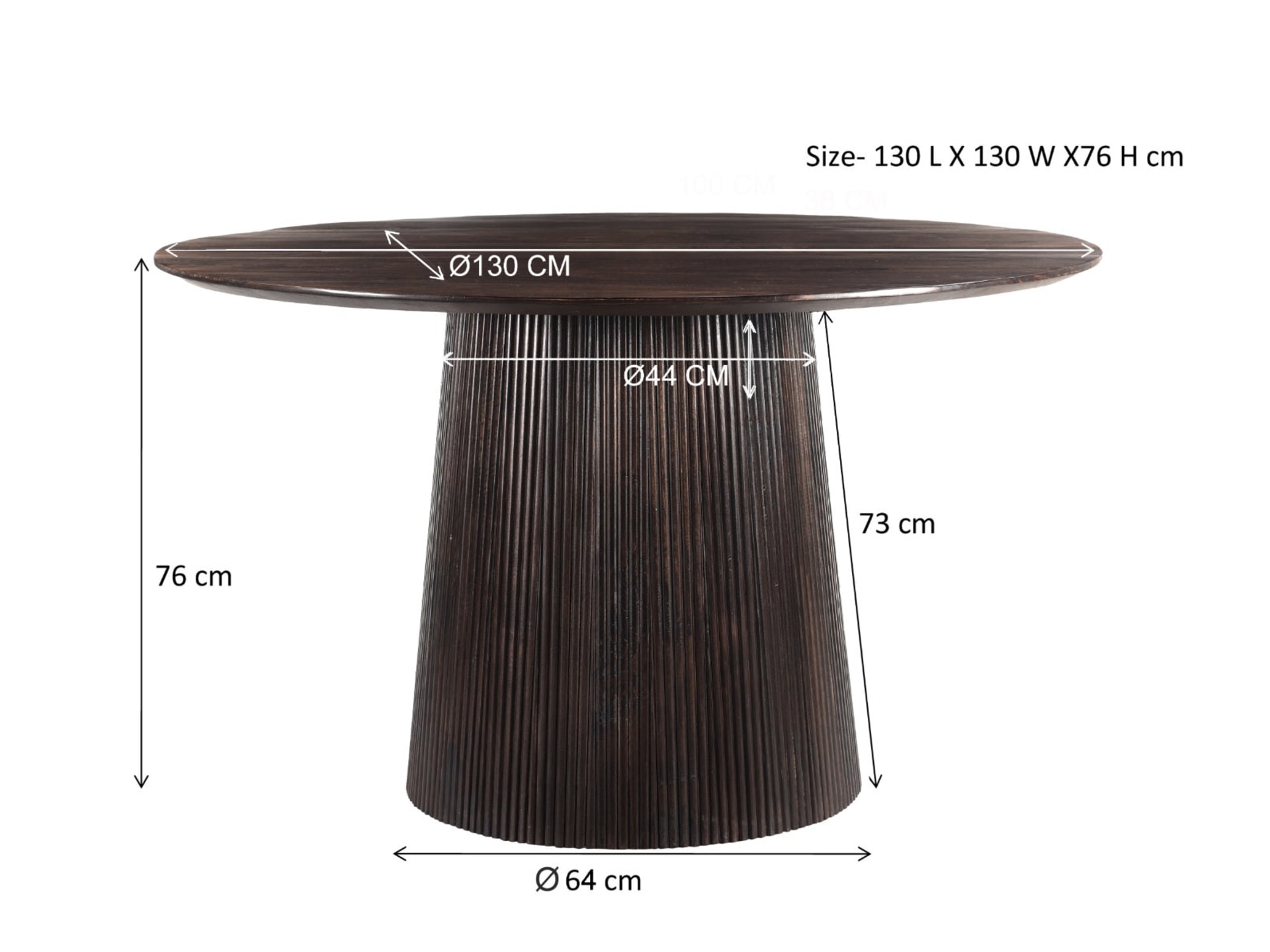 Salvator Walnut 130cm — foto 7 van 7