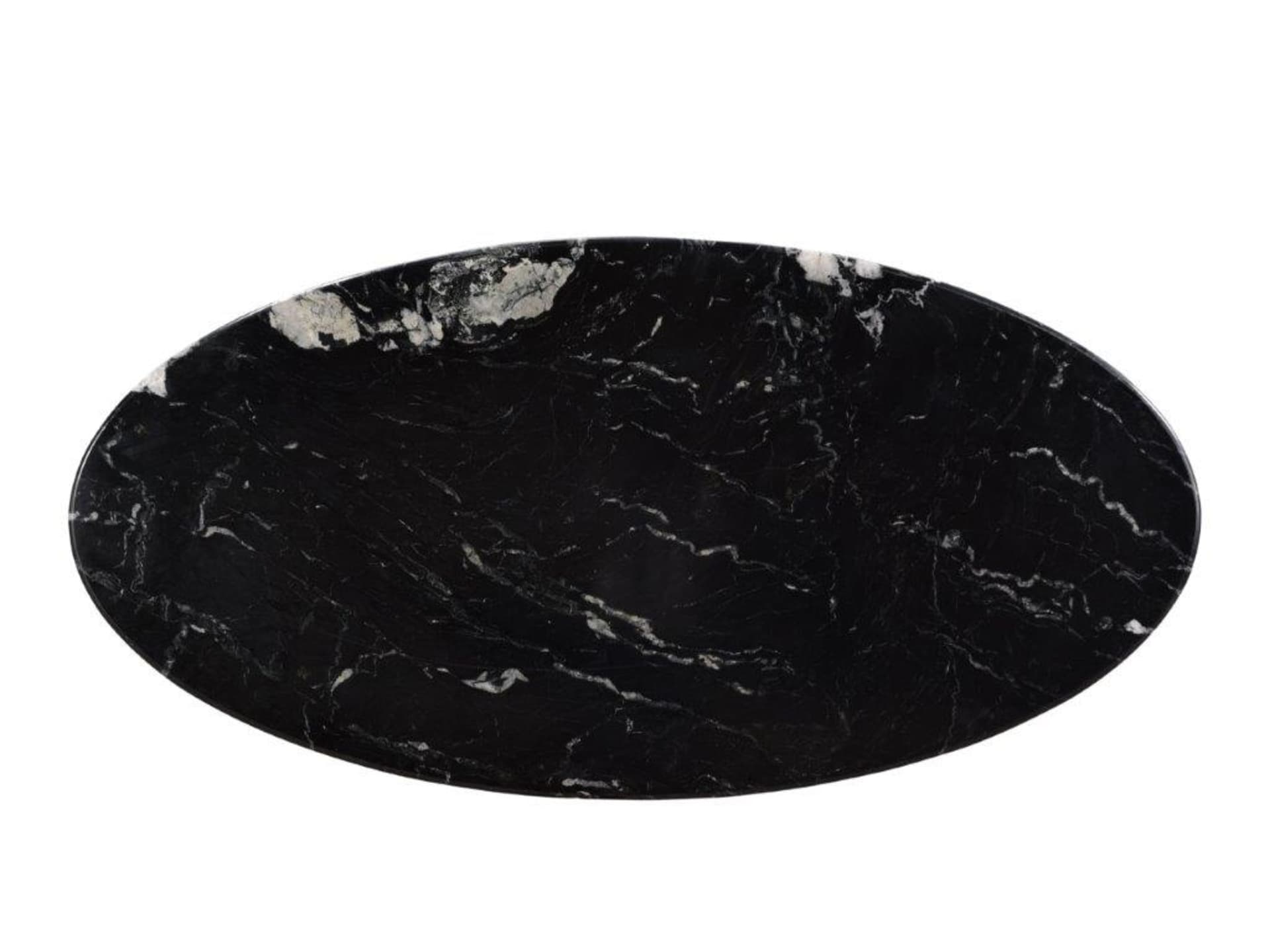 Marble Oval Spider Black 180cm — foto 2 van 6