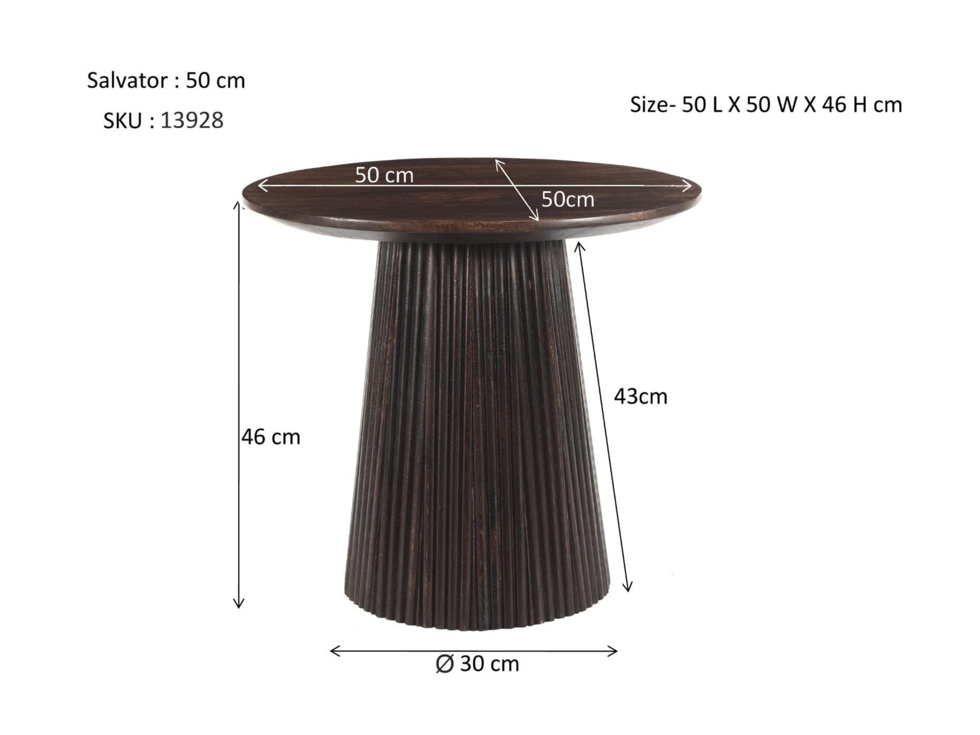 Salvator Walnut 50cm — foto 7 van 7