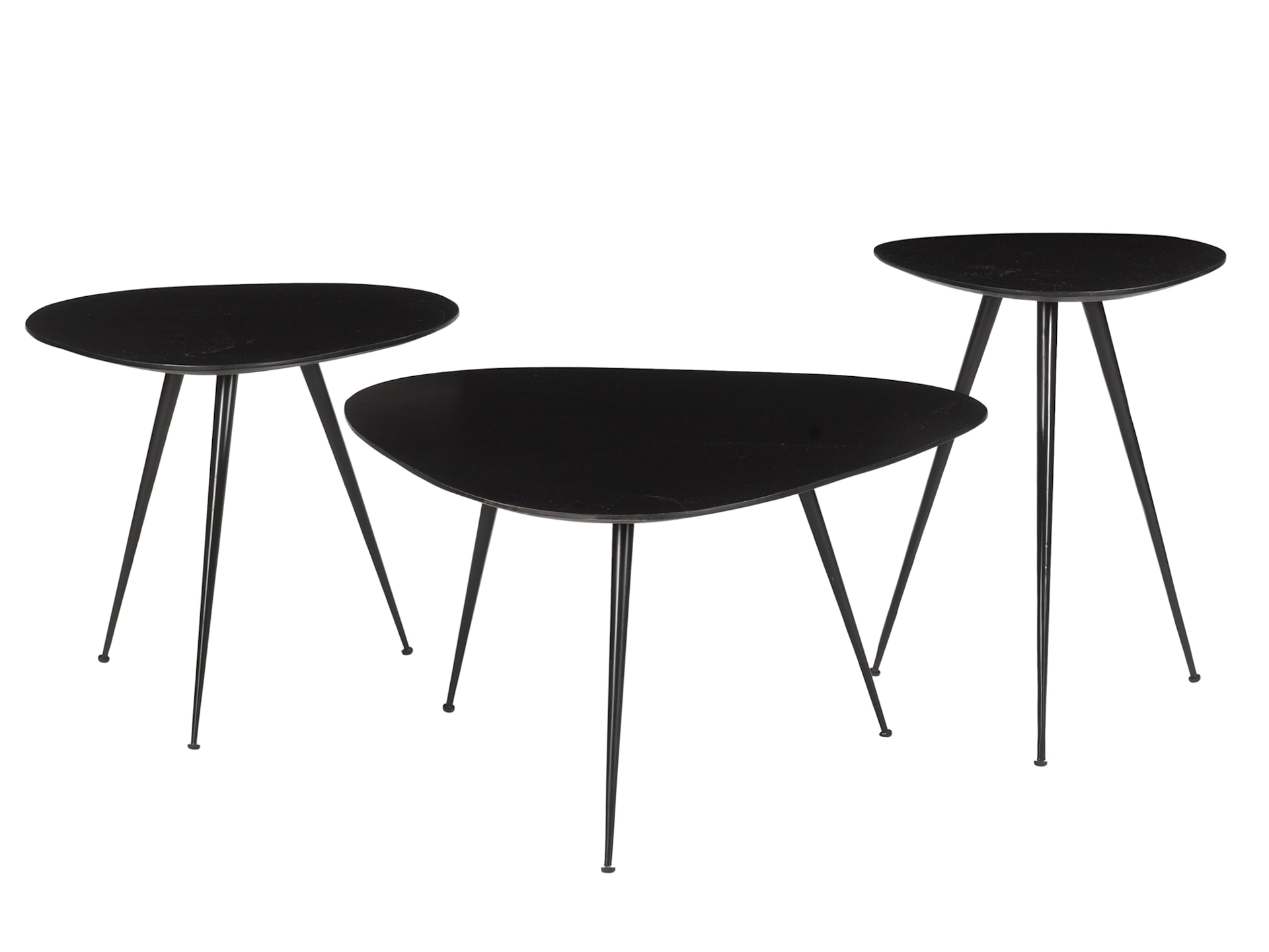 Brix Loua Black set of 3