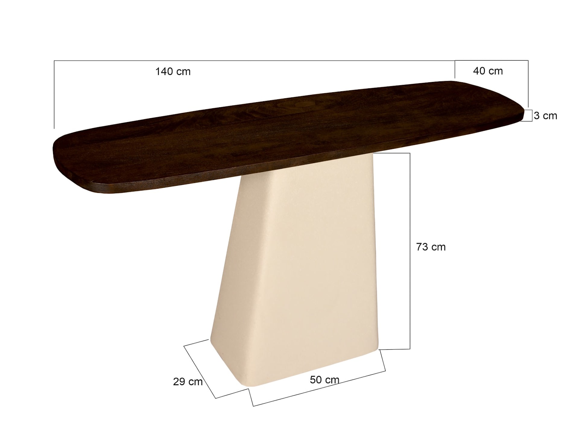 Brix Marron 140 cm — foto 4 van 4