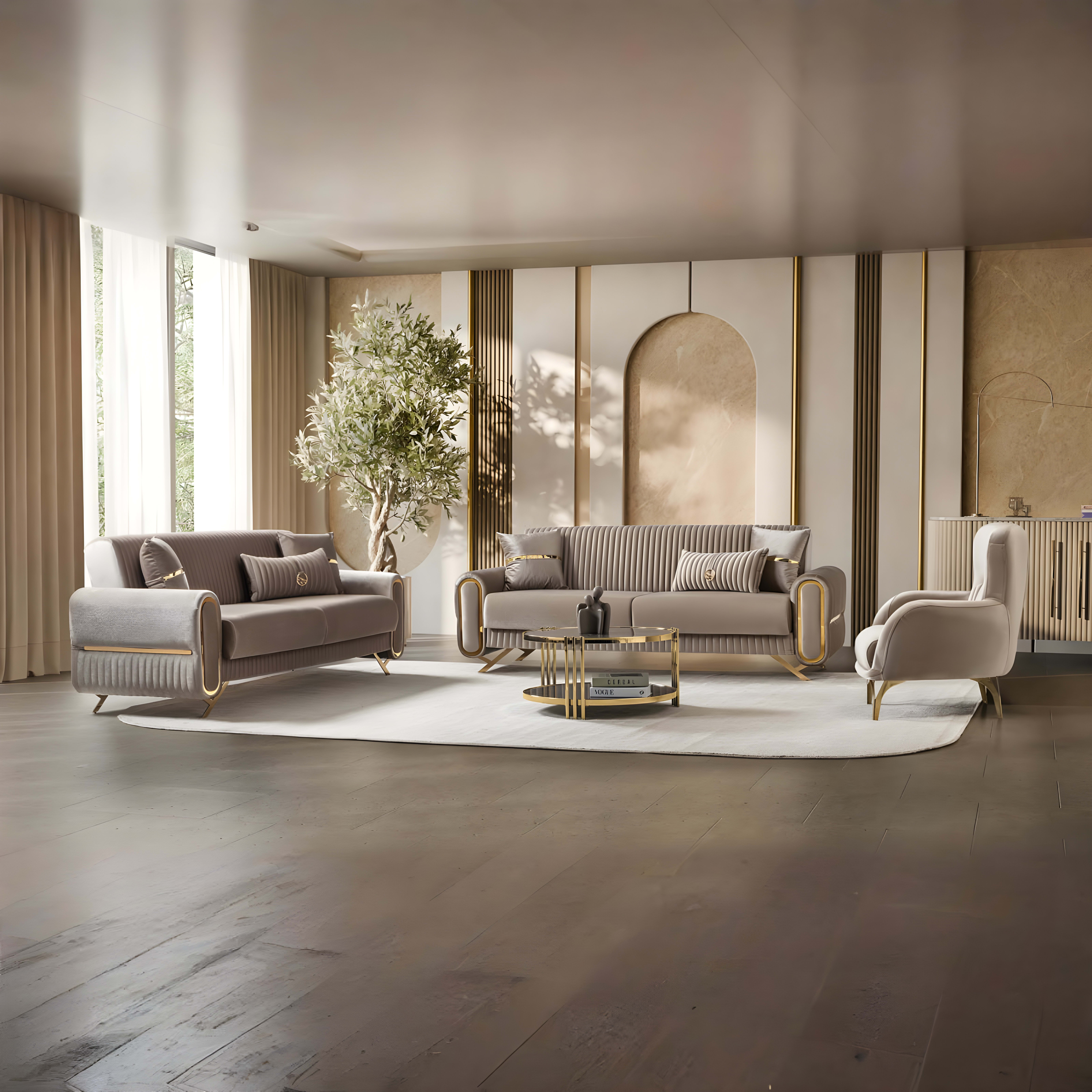 Royal Bankstel Beige — 1