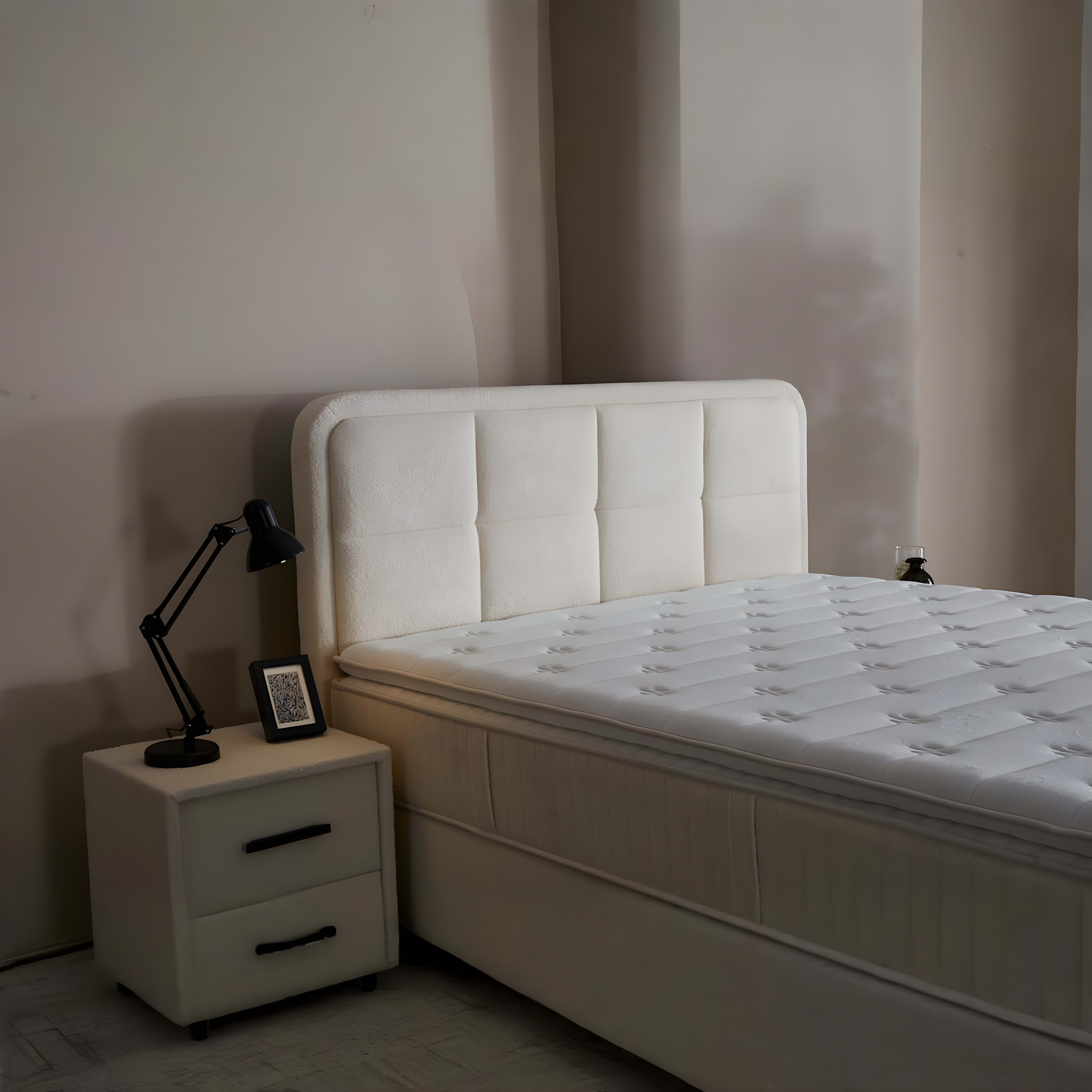 Sia Bedframe Beige — 5