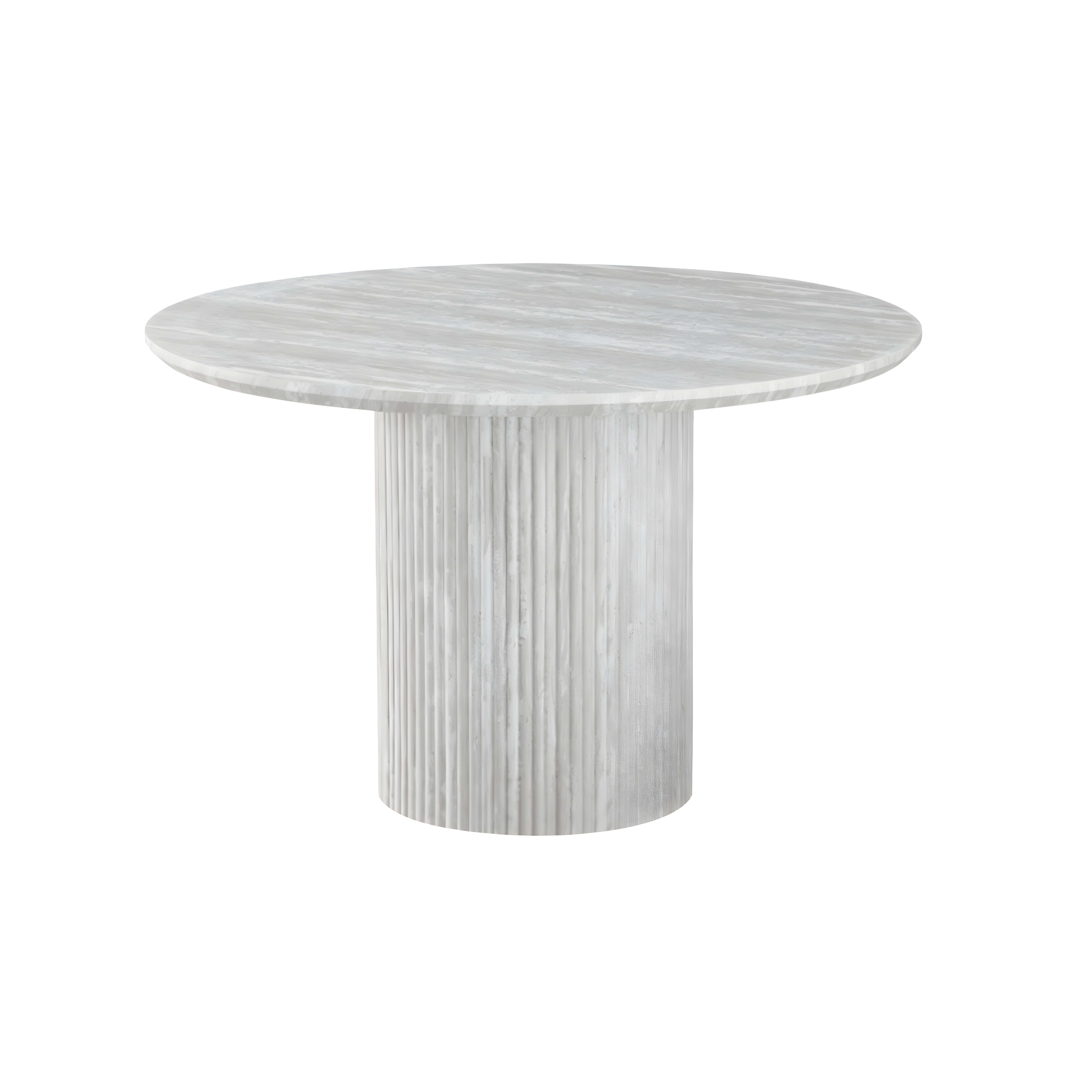 Kapadokya Eettafel Ø 120 Beige Fineer — 1