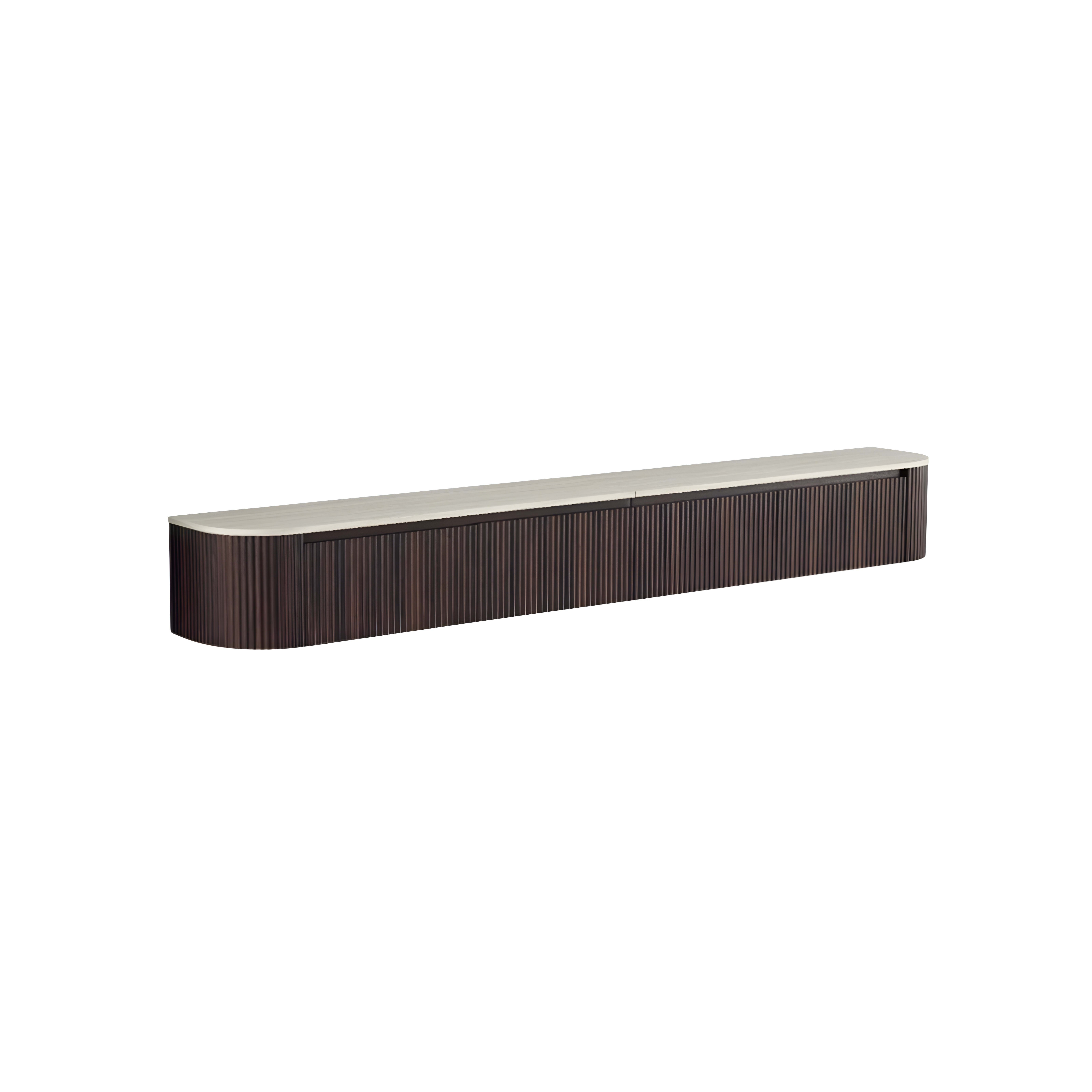 TV Kast 240×40×35 Bruin Fineer — 1