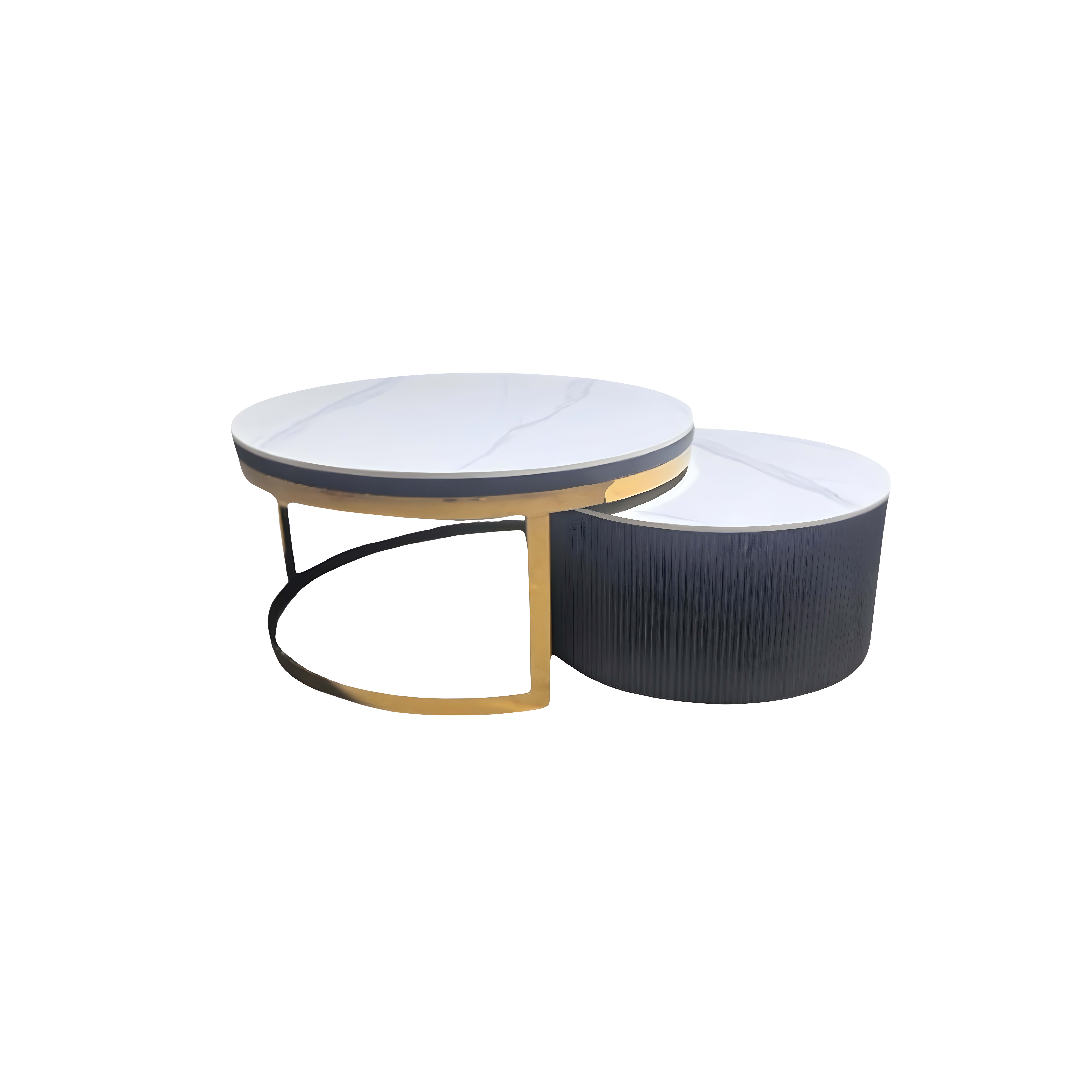 Fox Tafel Zwart Sintersteen Fineer — 1