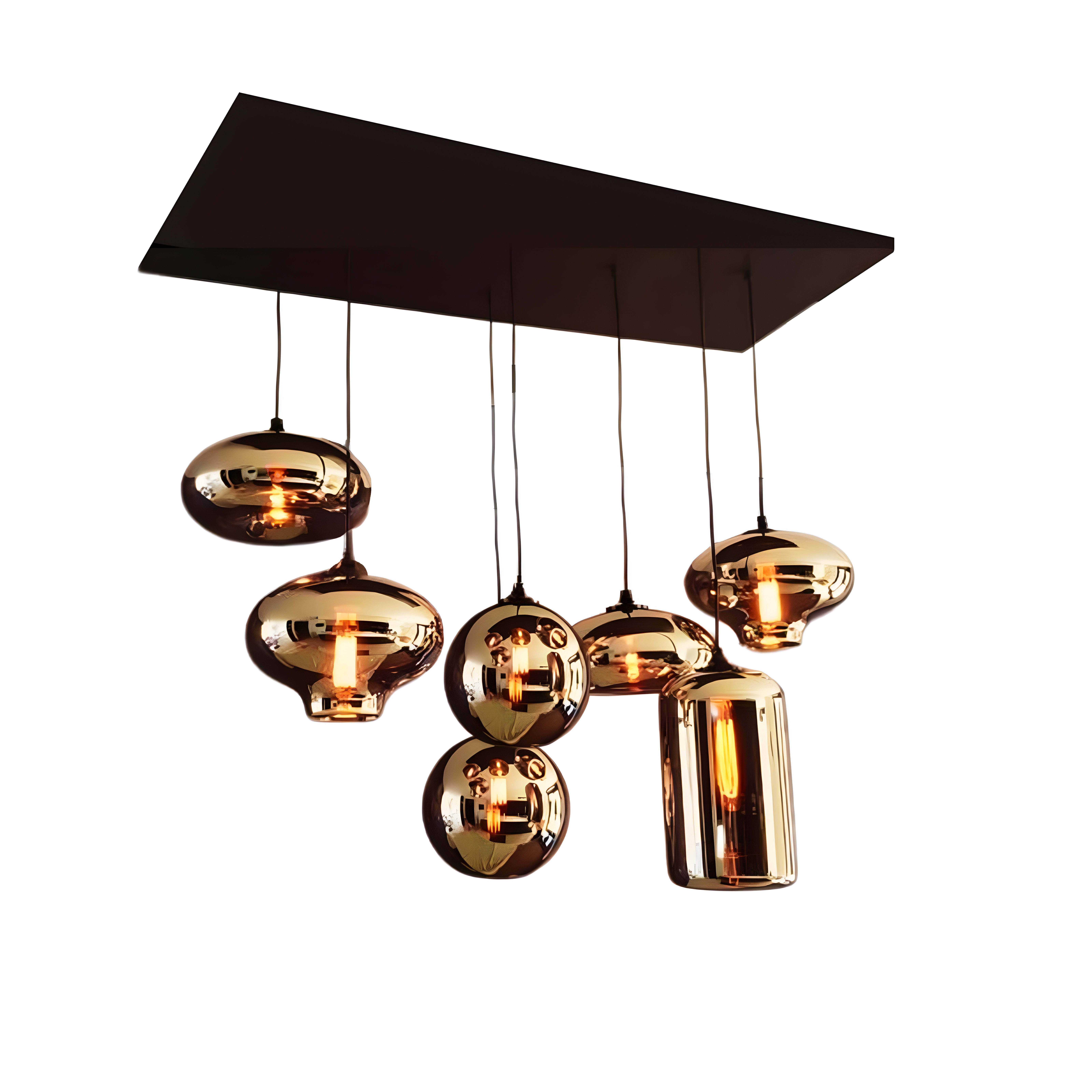 Plafondlamp Goud QL1084 — 1
