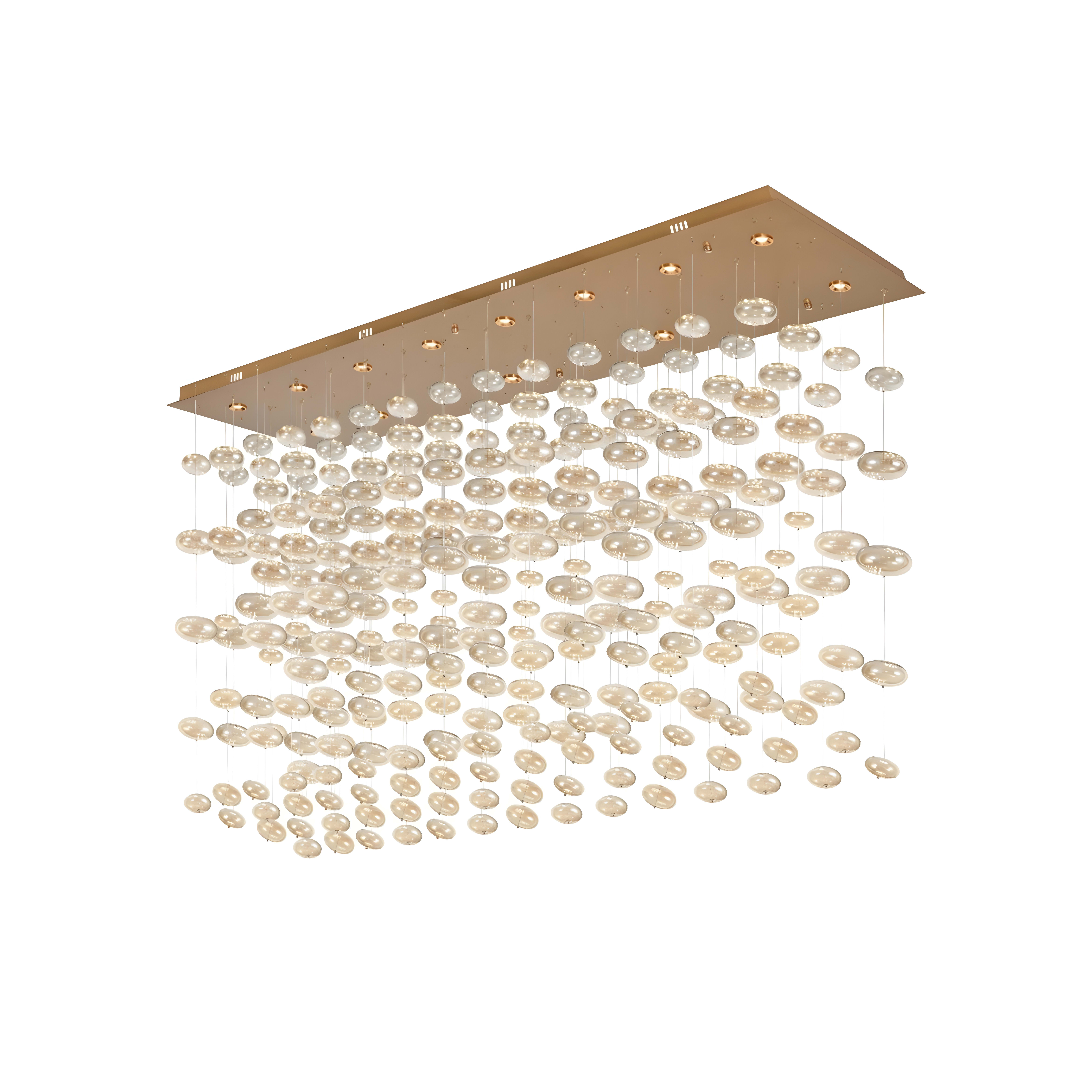 Plafondlamp 160×40×110 Goud — 1
