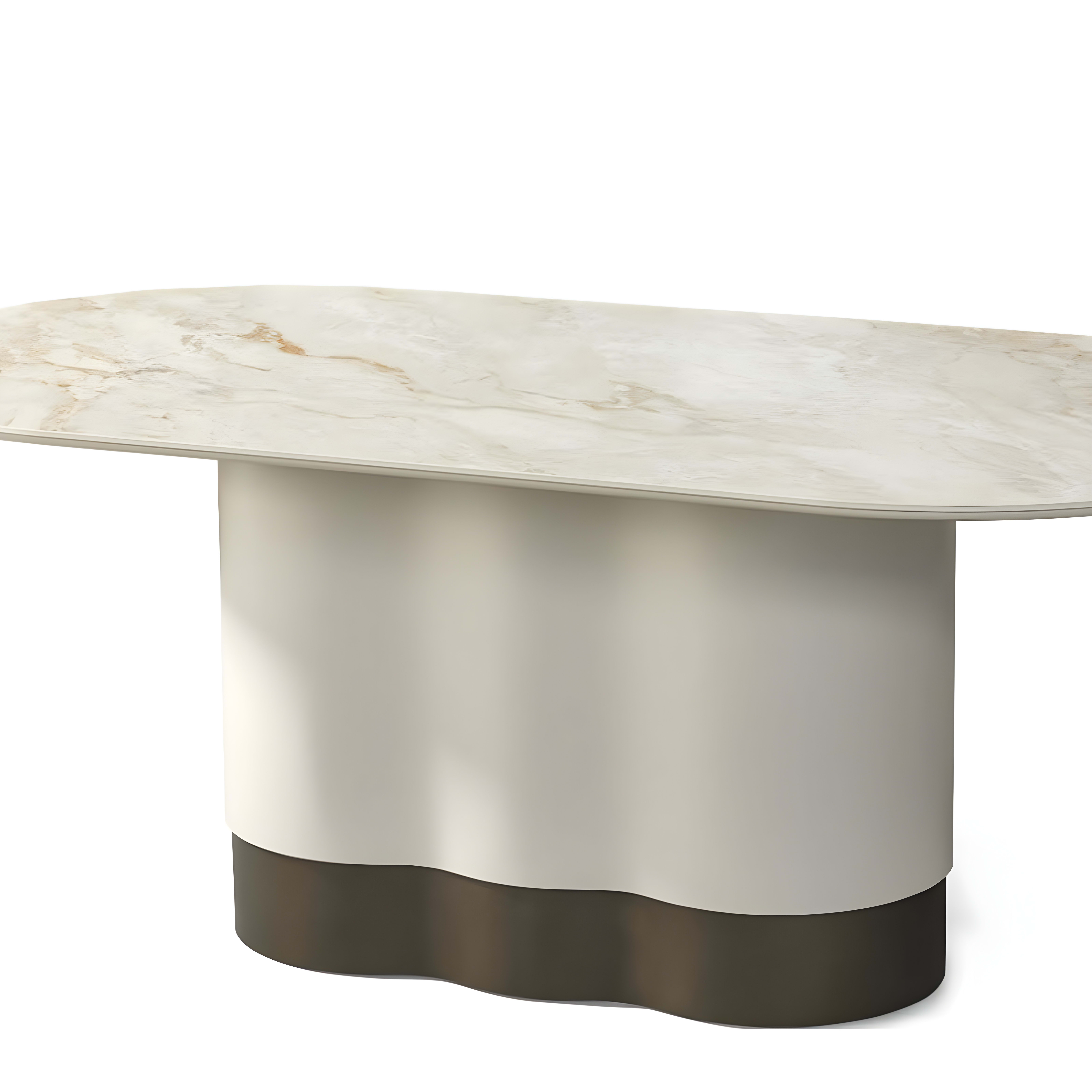 Valentina eettafel 200×100 crimson keramiek — 2