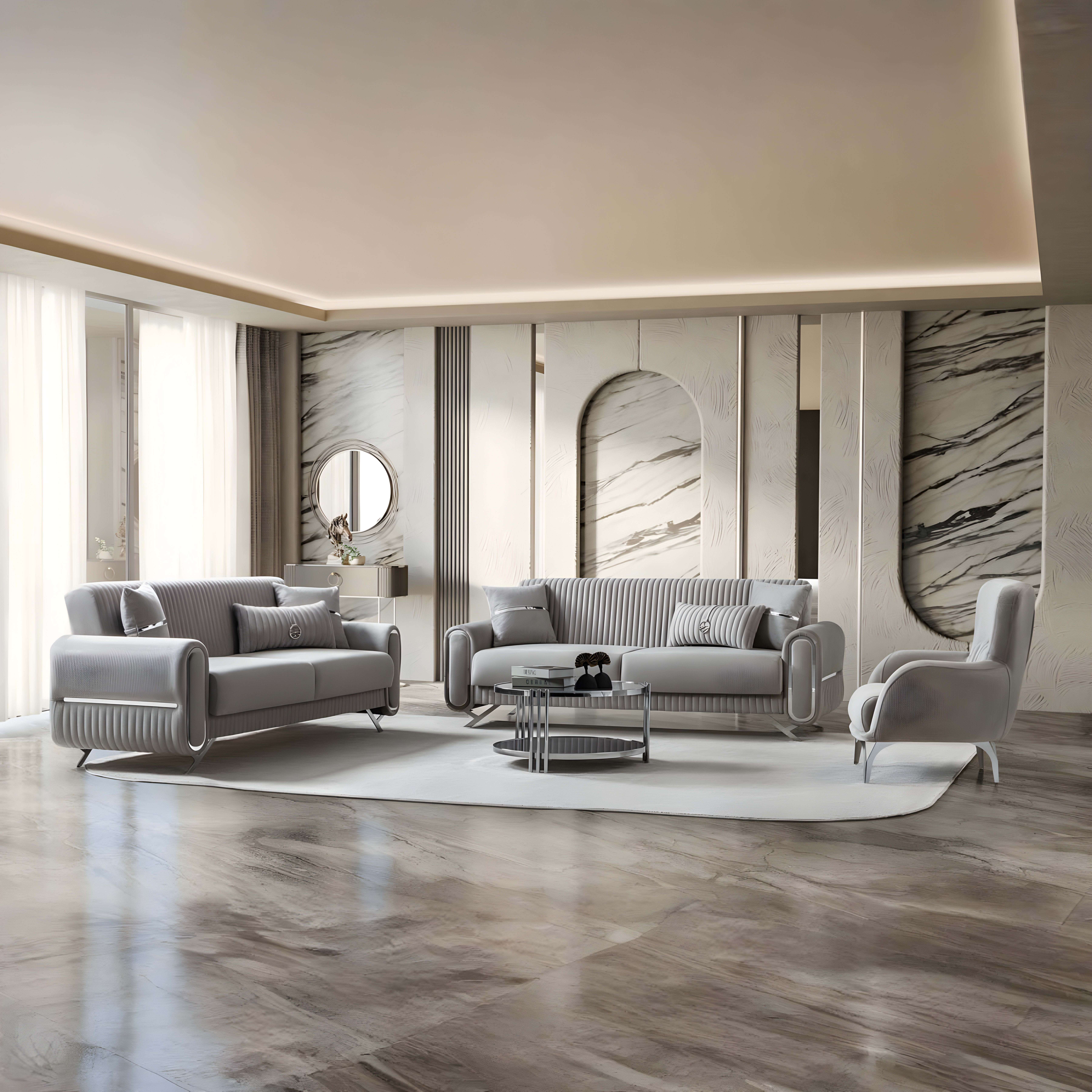 Royal Bankstel Chroom