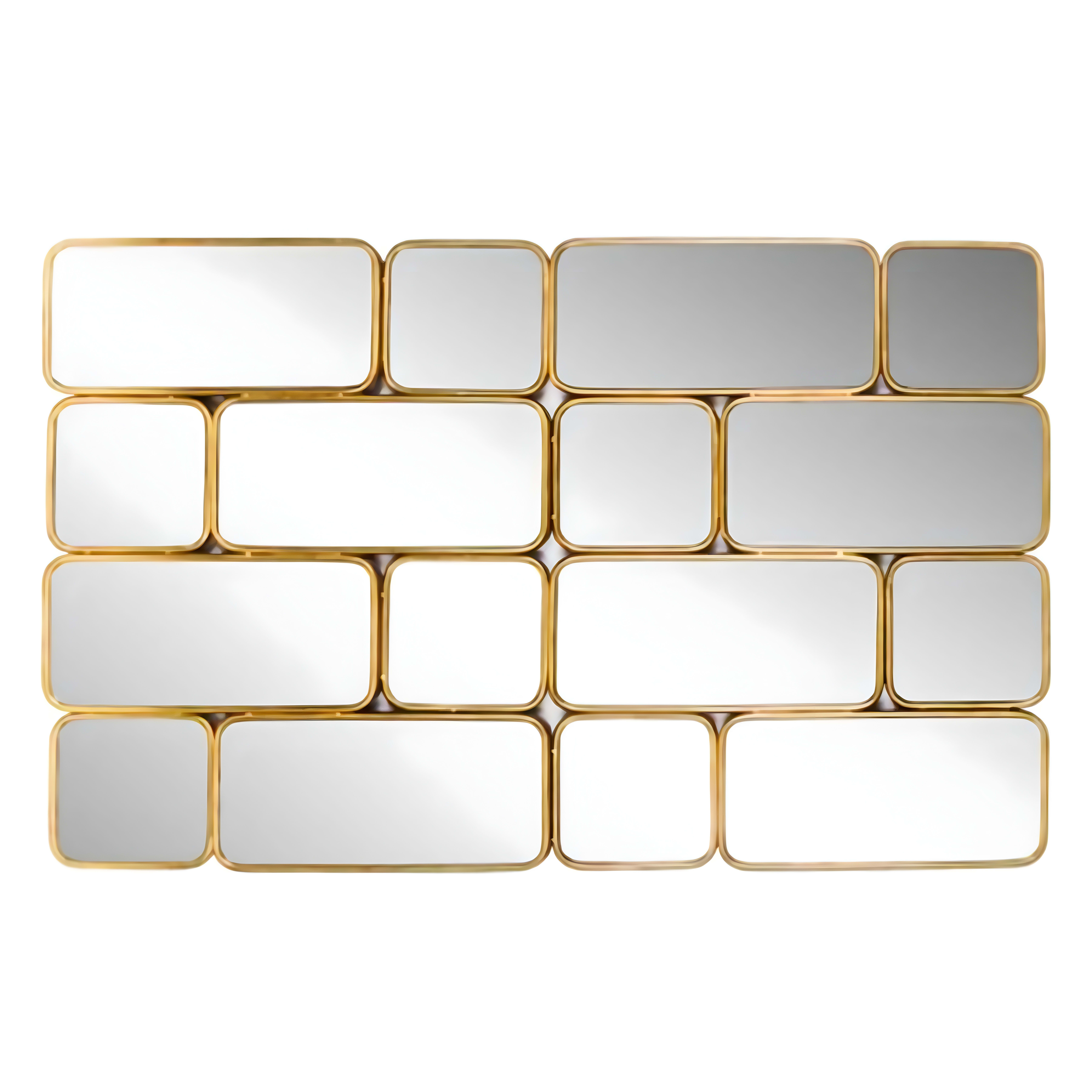 Wandspiegel Spiegel 140×87 Goud
