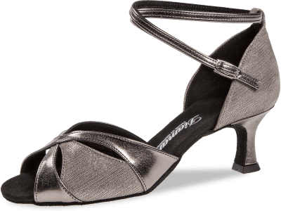 Ladies dance shoe Mod. 141 for Latin in gold suede