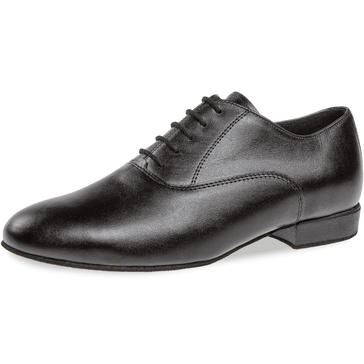 正規品 Mens dance shoe Mod. 180 for Standard in black leather ルアー・フライ