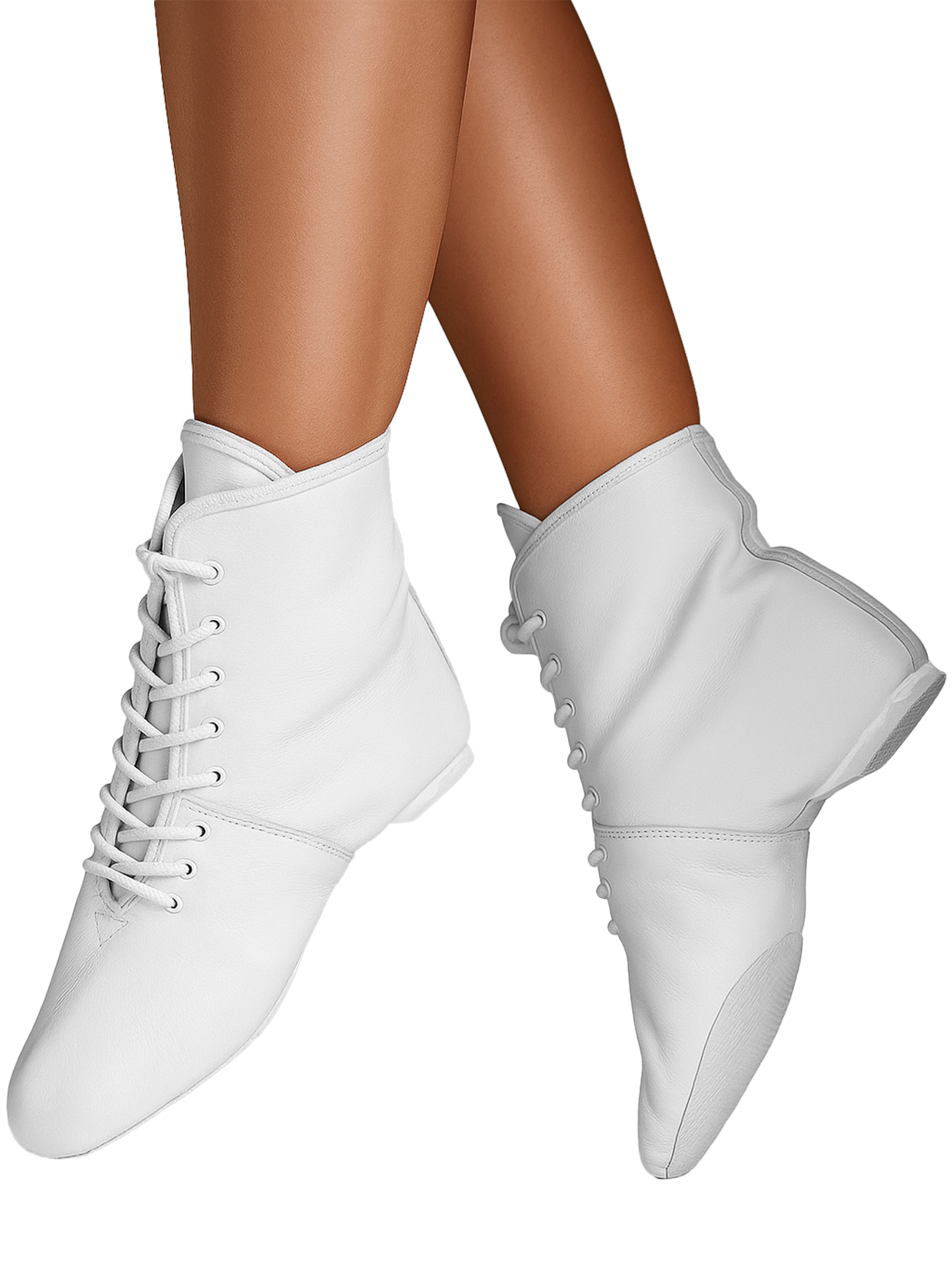 Capezio 458 Jazz Schuh, Geteilte Sohle, Schwarz, Die