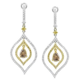 Rose Diamond Earrings Rose Diamond Earrings
