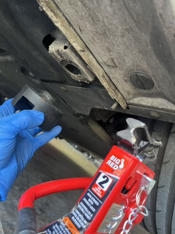 I use these rubber adapters I got from Amazon. Note the arrow pointing to the jack point.