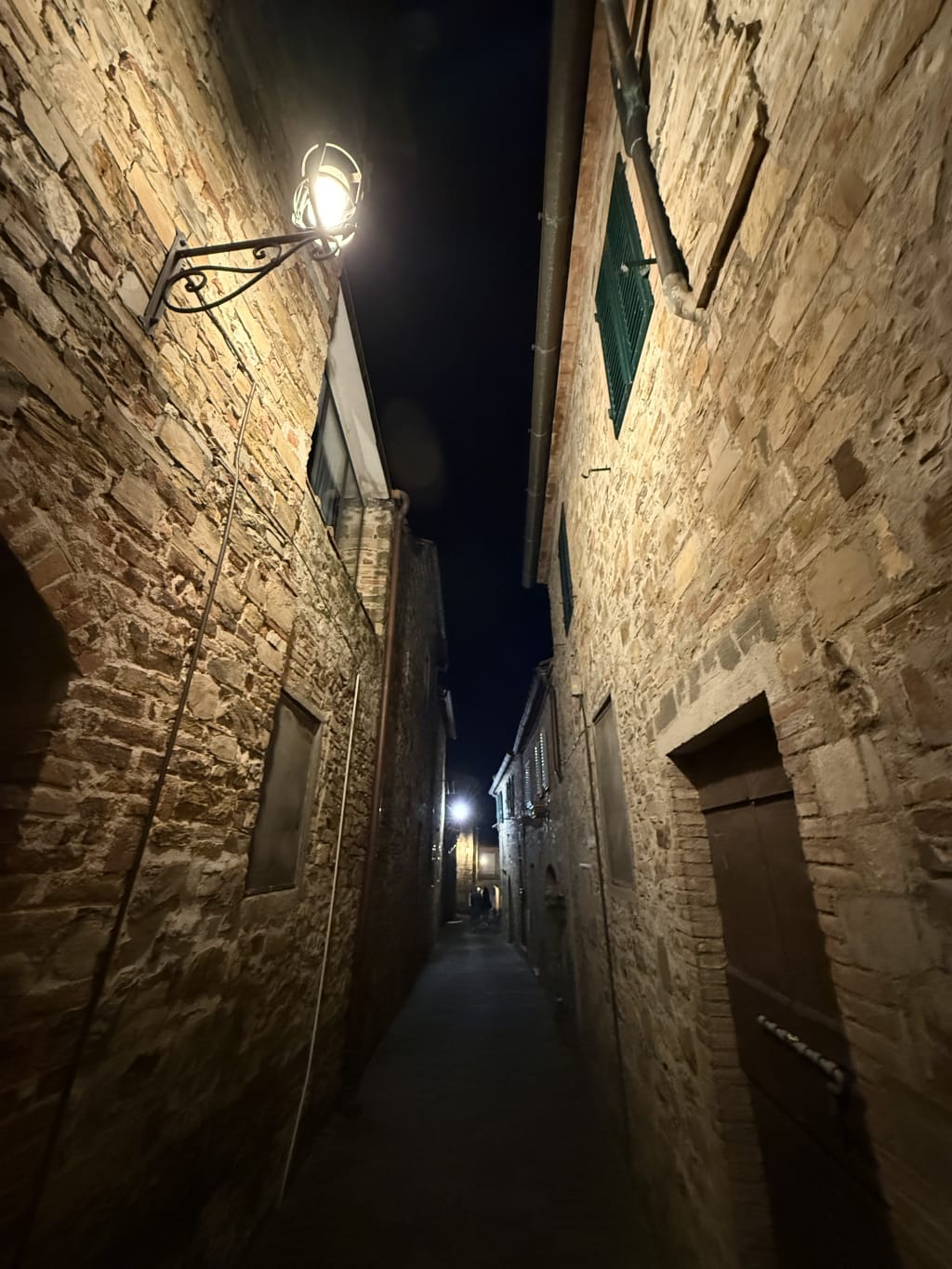Narrow, old, charming streets.