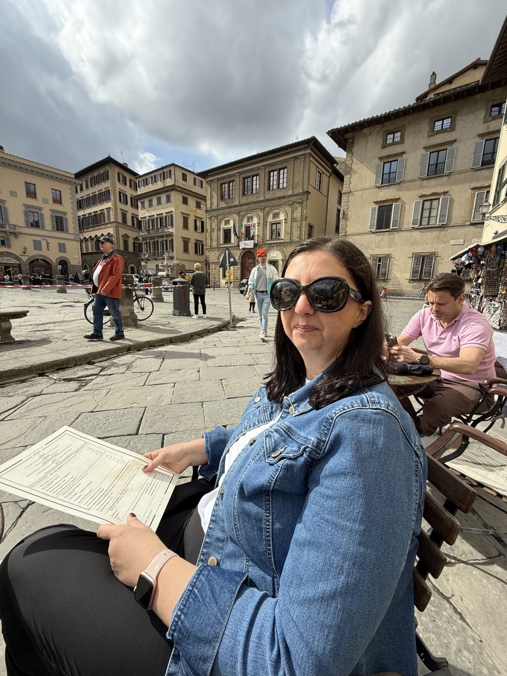 ‘Candid’ shot of Anca.