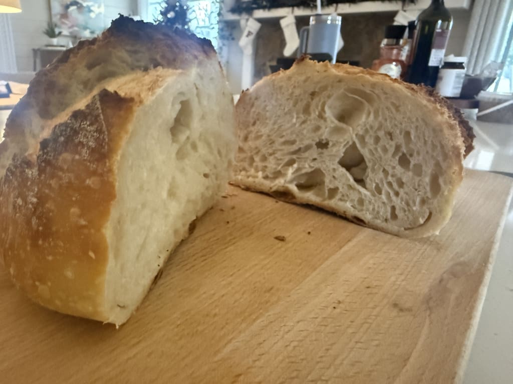 Two halves same amazing taste.