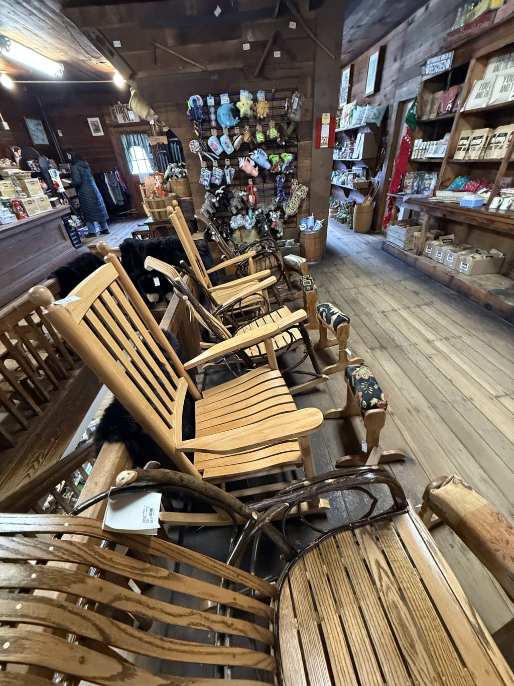 Some day, hopefully sooner than later, I'm gonna buy me one of them rocking chairs. First I need that mountain cabin to go with it.