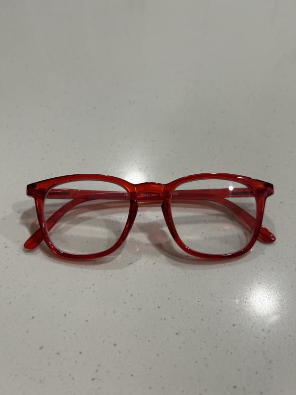 Red glasses 2