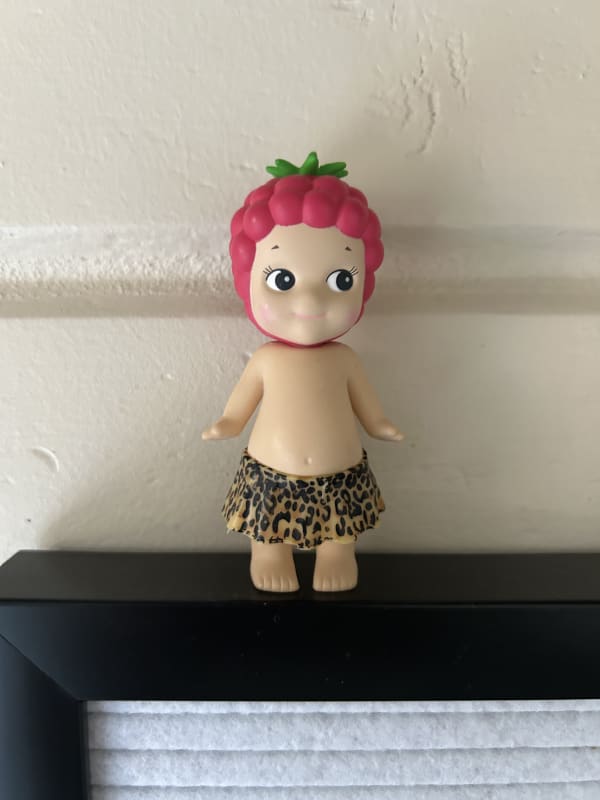 Sonny Angel with raspberry hat