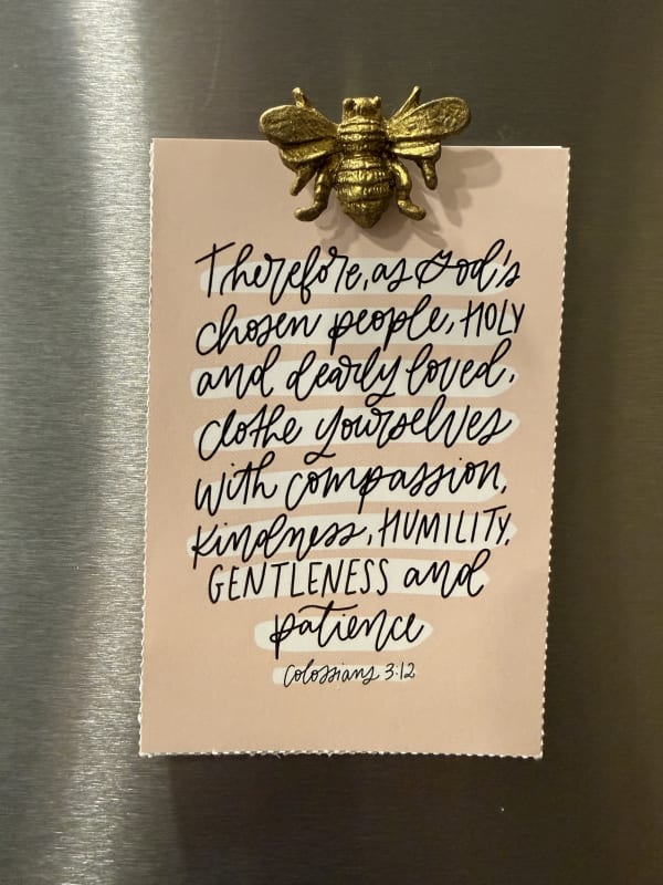 Kindness, humility, meekness