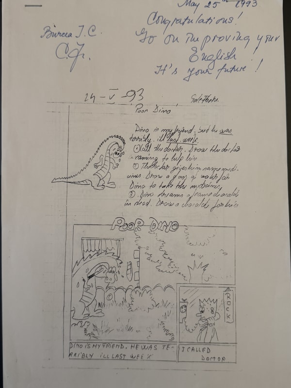 It all started with these…