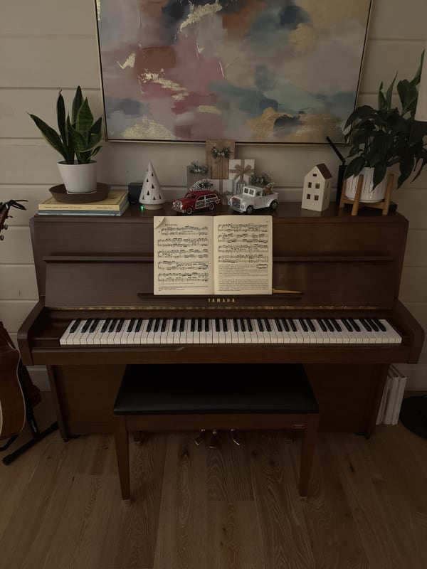 Yamaha upright piano
