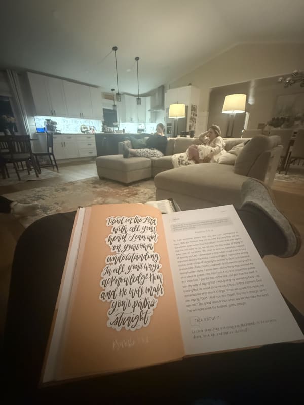 Lean not on your own understanding