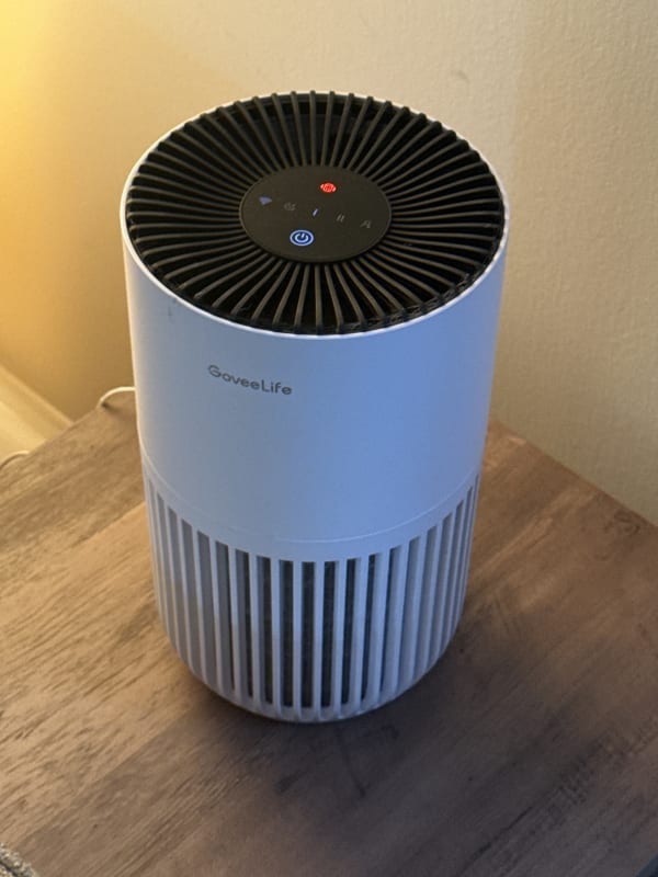 Filtered air on motion