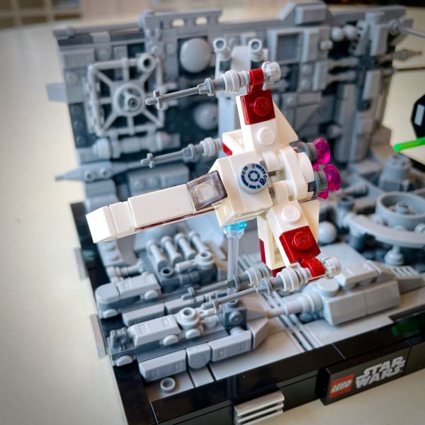 Death Star Trench Run Diorama