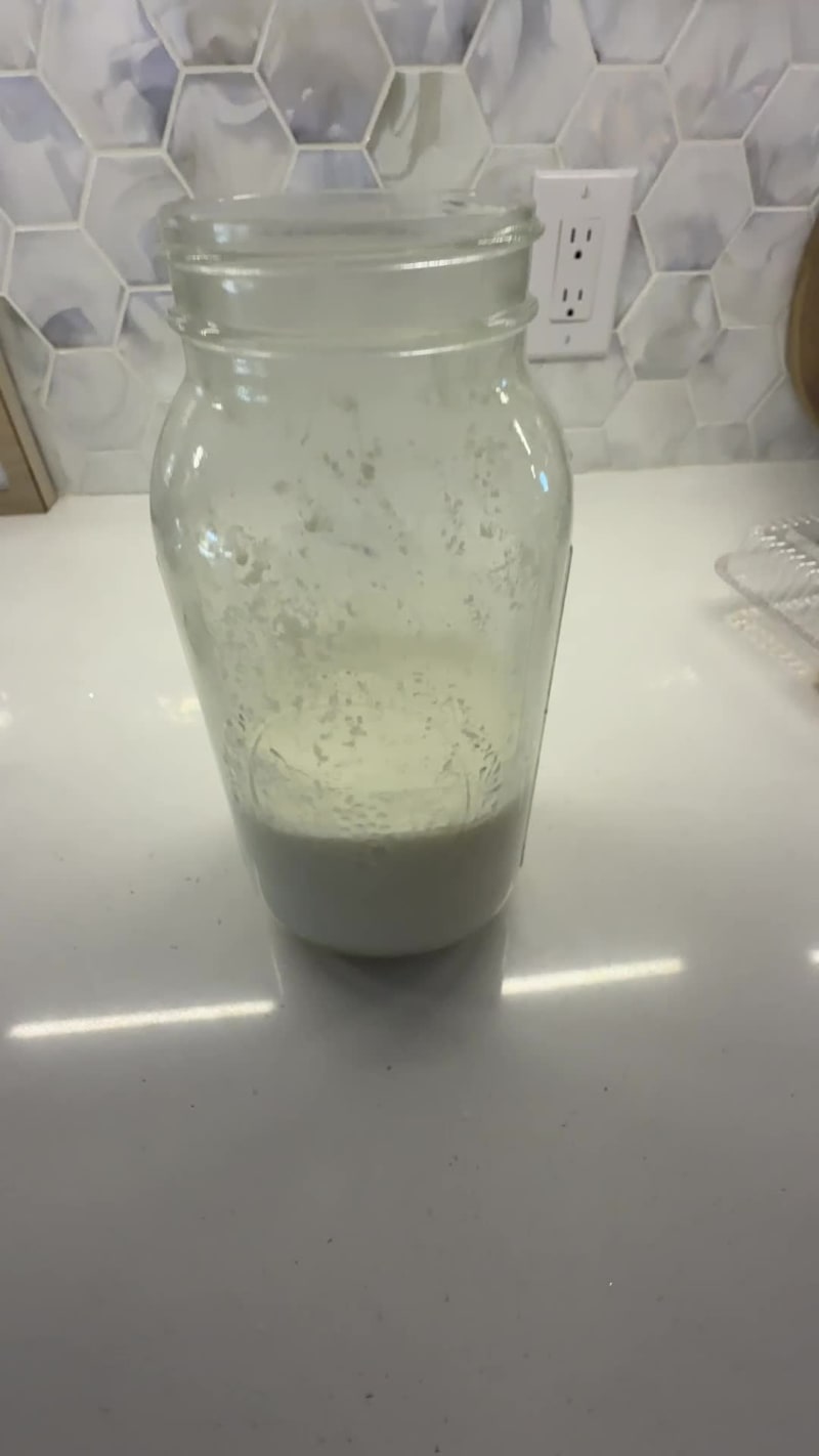 The consistency and texture is just right now.