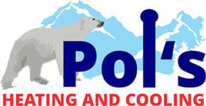 Pol's Heating and Cooling Logo