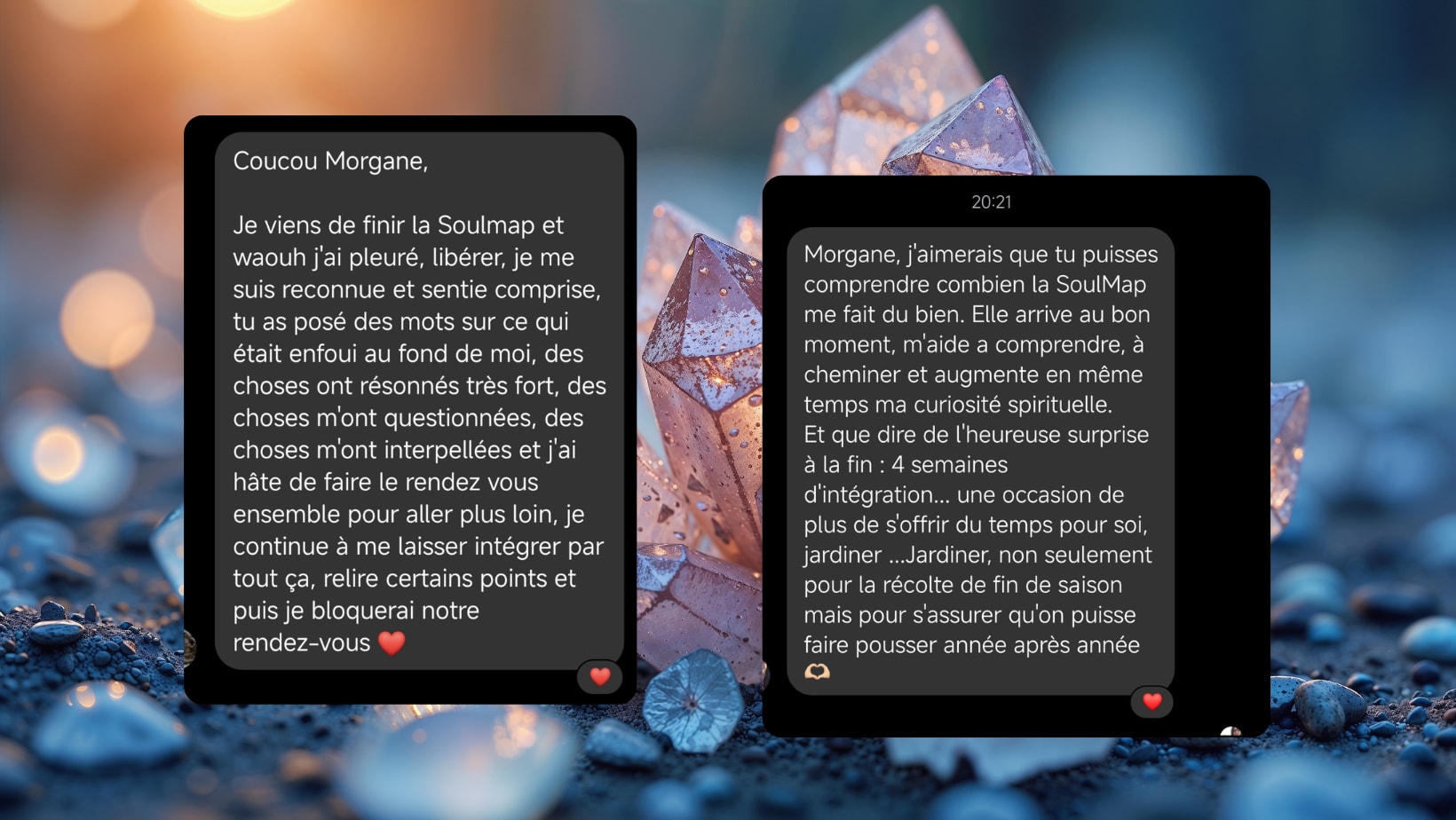 Témoignage SoulMap : impression, relecture et émotion