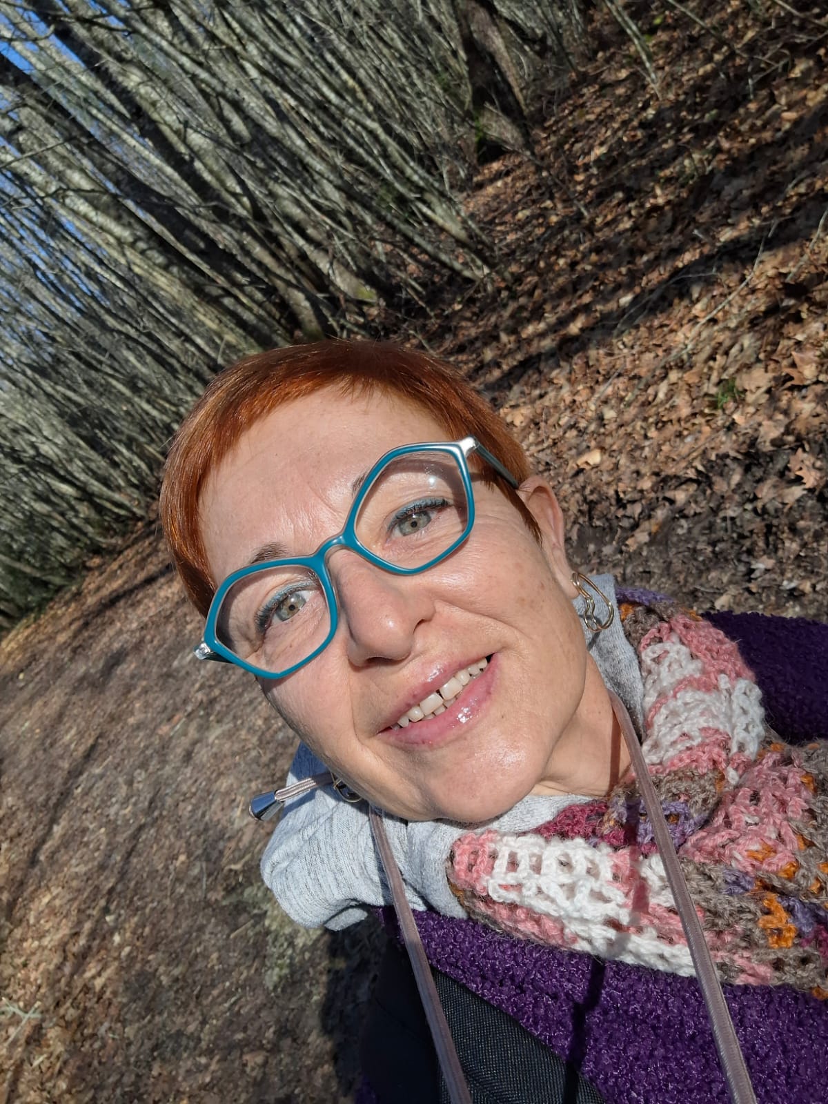 Portrait lumineux de Karine, accompagnante.