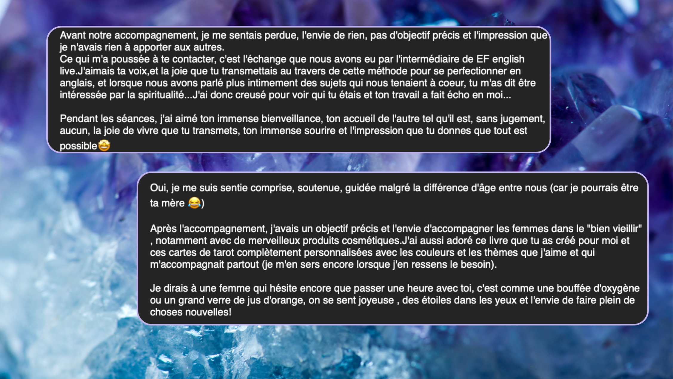 Témoignage accompagnement