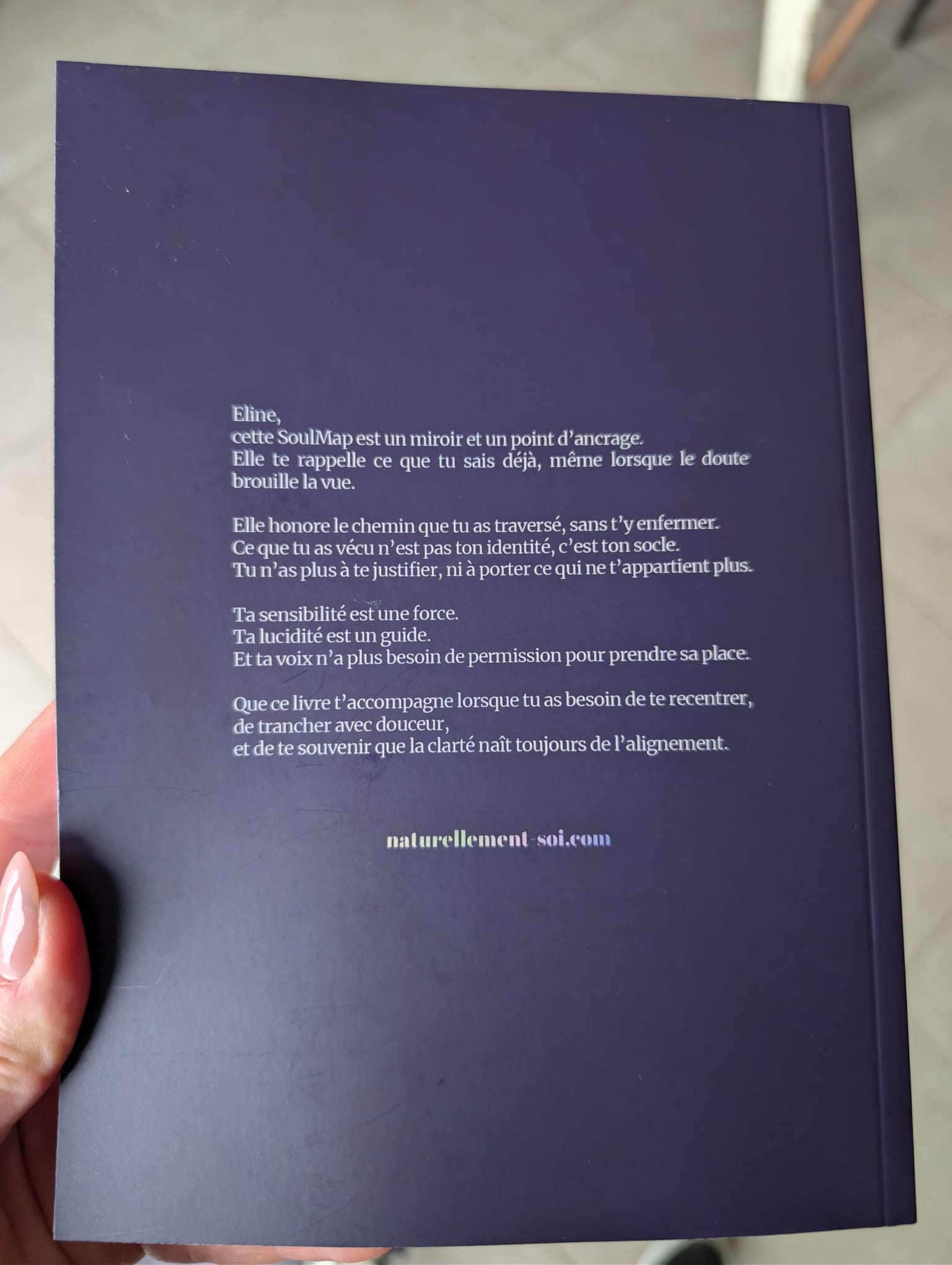 SoulMap Pro – version imprimée dos