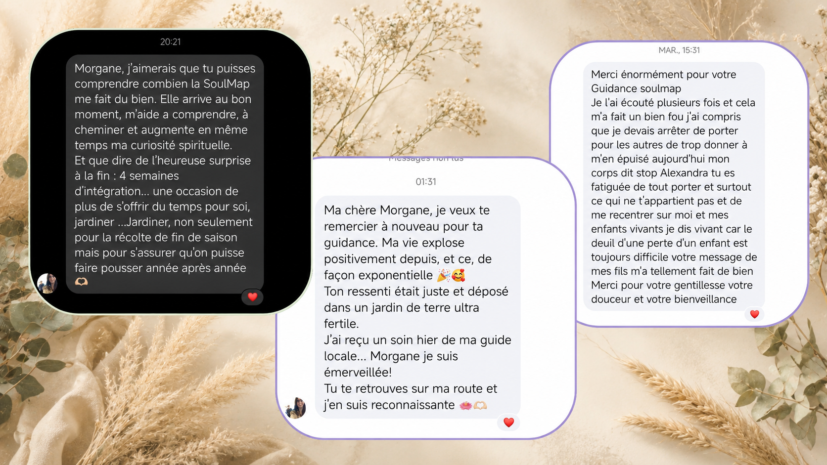 Témoignage guidance : vie qui explose positivement