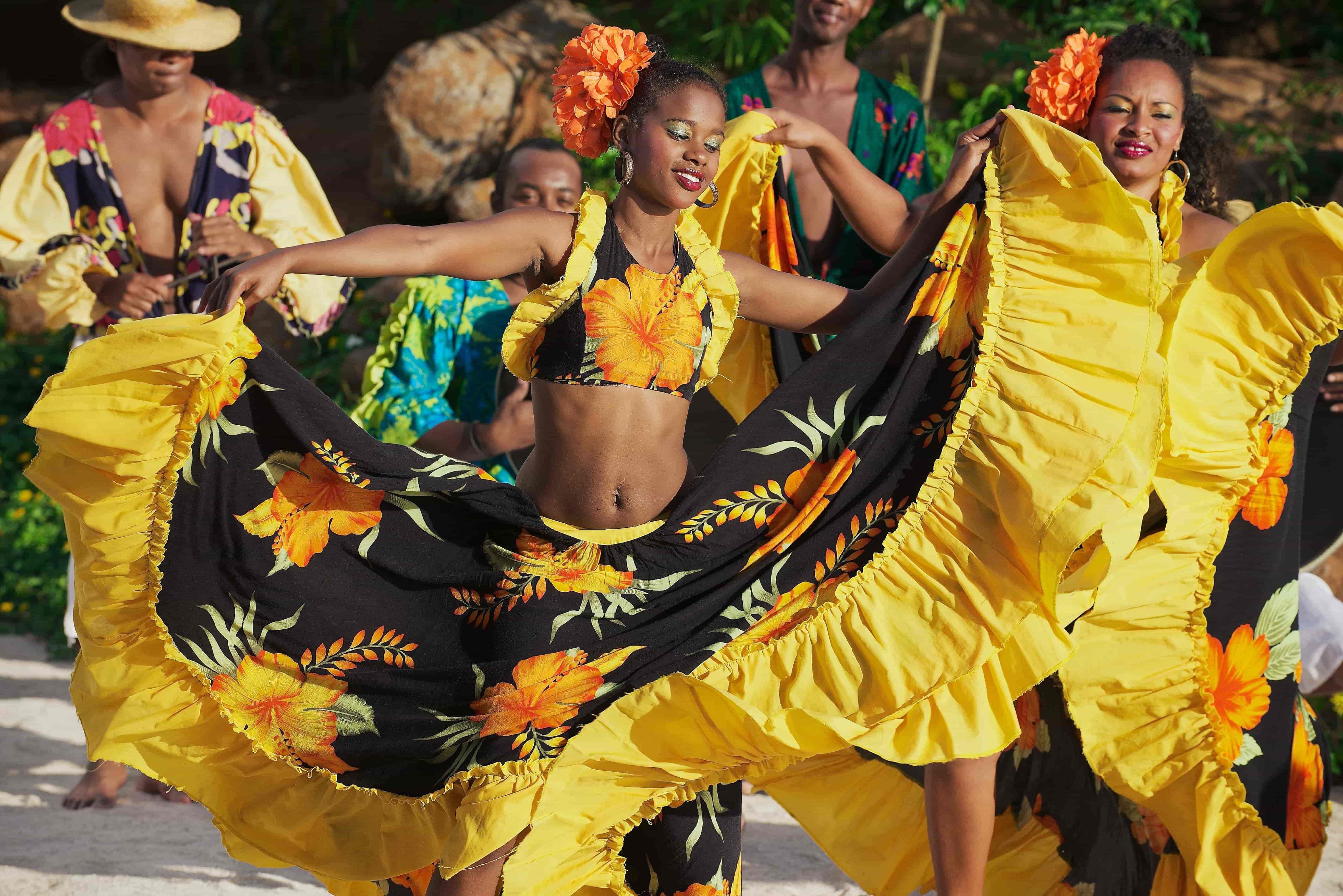 Sega dancing in Mauritius
