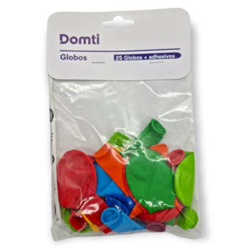 Domti Ballonger 25stk + Klistermerker
