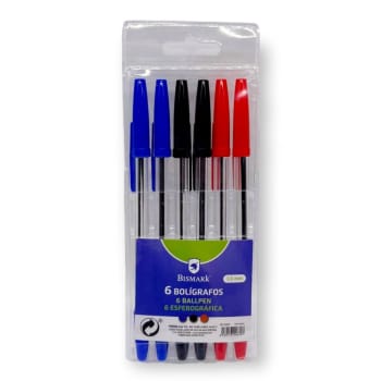 Bismark Kulepenn 1,0mm 6stk 