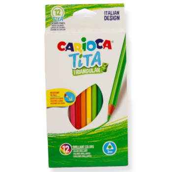 Carioca Fargeblyanter 12stk